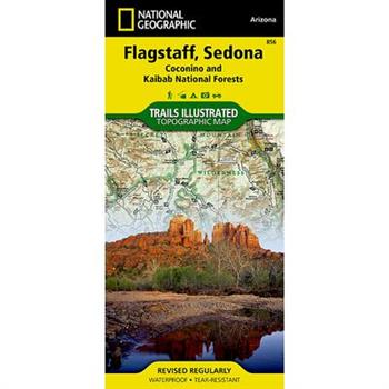 National Geographic Trails Illustrated Map Flagstaff / Sedona, Coconino & Kaibab National