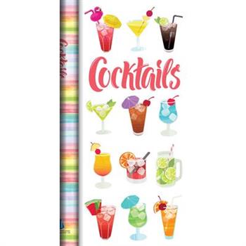 Cocktails (White Cover with Drinks)