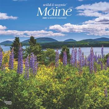 Maine Wild & Scenic 2025 12 X 24 Inch Monthly Square Wall Calendar Plastic-Free Maine Wild & Scenic 2025 12 X 24 Inch Monthly Square Wall Calendar Plastic-Free