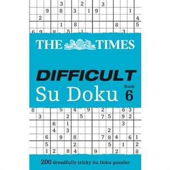 The Times Difficult Su Doku Book 6
