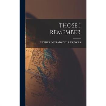 Those I Remember