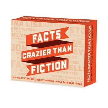 Facts Crazier Than Fiction 2026 5.4 X 6.2 Box Calendar