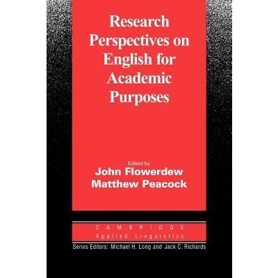 Research Perspectives on English for Academic Purposes