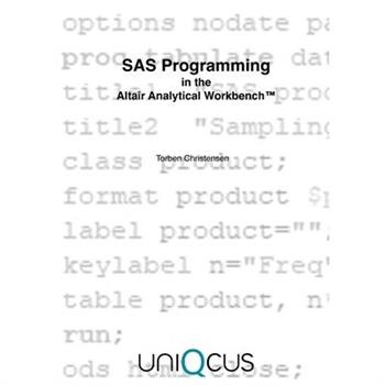 SAS Programming in the Altair Analytical Workbench