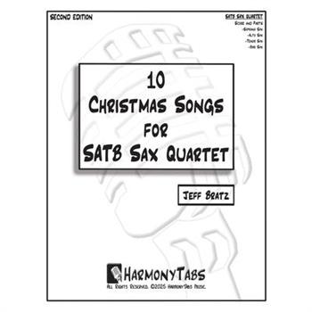 10 Christmas Songs for SATB Sax Quartet