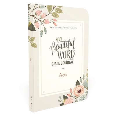 Niv, Beautiful Word Bible Journal, Acts, Paperback, Comfort Print