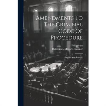 Amendments To The Criminal Code Of Procedure