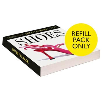 Shoes Page-A-Day(r) Gallery Calendar Refill Pack 2027