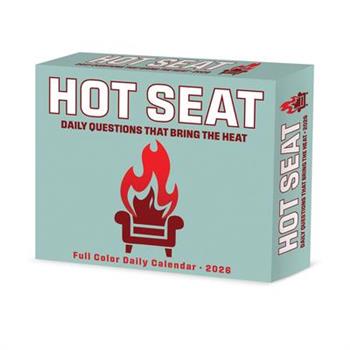 Hot Seat Questions 2026 5.4 X 6.2 Box Calendar