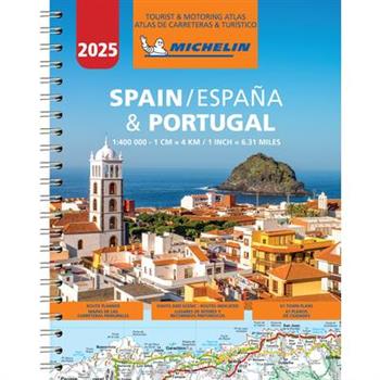 Michelin Spain & Portugal Road Atlas 2025