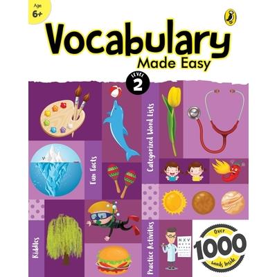 Vocabulary Made Easy Level 2: Fun, Interactive English Vocab Builder, Activity & Practice Book with Pictures for Kids 6＋, Collection of 1000＋ Everyday Words Fun Facts, Riddles for Children, Grade 2