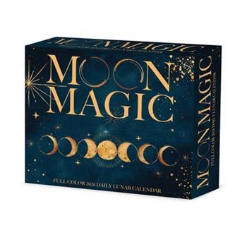 Moon Magic 2026 5.4 X 6.2 Box Calendar