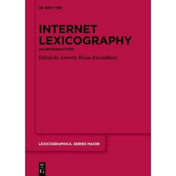 Internet Lexicography