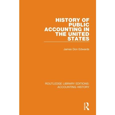History of Public Accounting in the United States