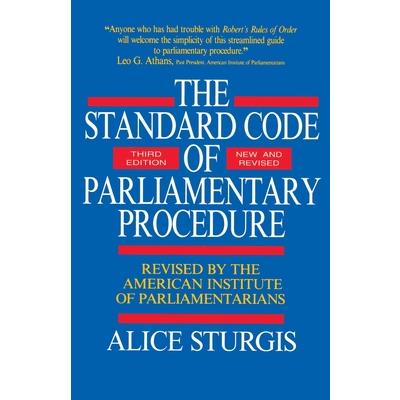 The Standard Code of Parliamentary Procedure