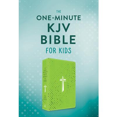 The One-Minute KJV Bible for Kids [Neon Green Cross]