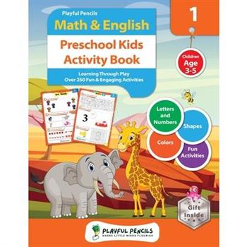 Playful Pencils Math & English Preschool Kids Activity Book Playful Pencils Math & English Preschool Kids Activity Book