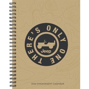 Jeep 2026 6.5 X 8.5 Engagement Calendar