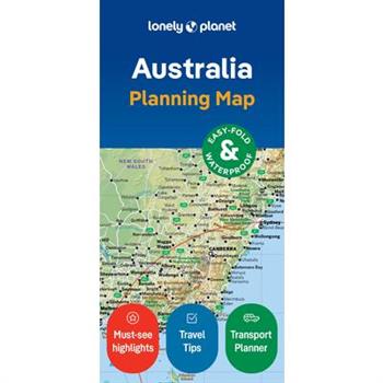 Lonely Planet Australia Planning Map