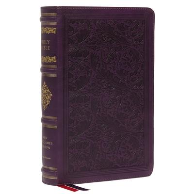 NKJV- Personal Size Reference Bible- Sovereign Collection-       Leathersoft- Purple- Red Letter