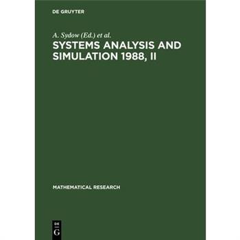 Systems Analysis and Simulation 1988, II