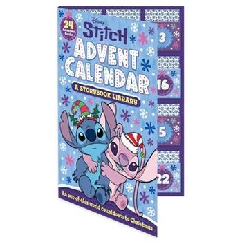 Disney Stitch: Advent Calendar a Storybook Library