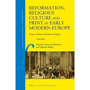 Reformation, Religious Culture and Print in Early Modern Europe