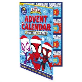 Marvel Spidey and His Amazing Friends: Advent Calendar a Storybook Library