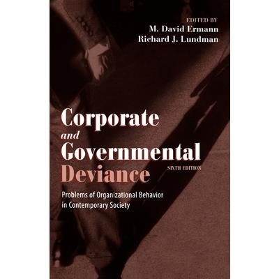 Corporate and Governmental Deviance
