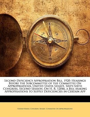 Second Deficiency Appropriation Bill, 1920