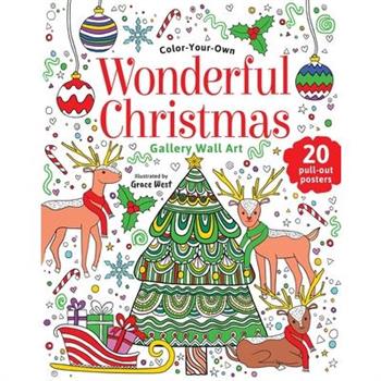 Wonderful Christmas: Coloring Book