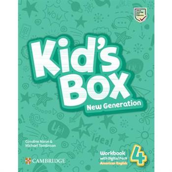 Kid’s Box New Generation Level 4 Workbook with Digital Pack American English