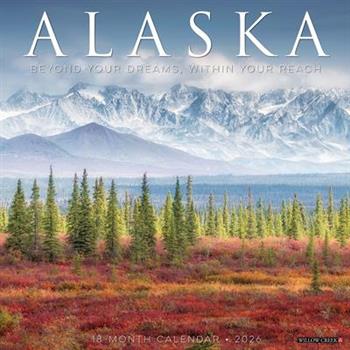 Alaska 2026 Wall Calendar