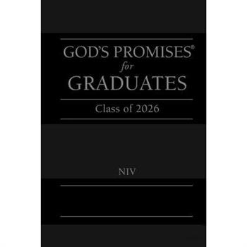 God's Promises for Graduates: Class of 2026 - Black NIV