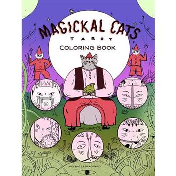 Magickal Cats Tarot Coloring Book
