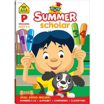 School Zone Preschool Summer Scholar Workbook
