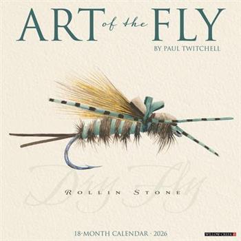 Art of the Fly (Paul Twitchell) 2026 12 X 12 Wall Calendar