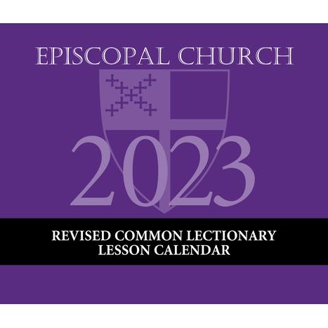 2023 Episcopal Church Rcl Lesson Calendar