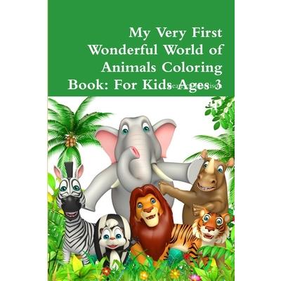 My Very First Wonderful World of Animals Coloring Book