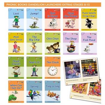 Phonic Books Dandelion Launchers Extras Stages 8-15 Lost (Blending 4 and 5 Sound Words, Two Letter Spellings Ch, Th, Sh, Ck, Ng)