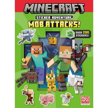 Minecraft Sticker Adventure: Mob Attacks! (Minecraft)