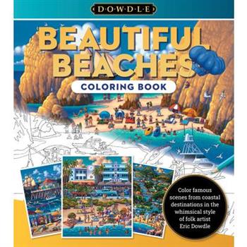 Eric Dowdle Coloring Book: Beautiful Beaches