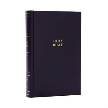 NKJV Personal Size Large Print Bible with 43,000 Cross References, Black Hardcover, Red Letter, Comfort Print