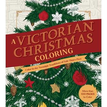 A Victorian Christmas Coloring Book