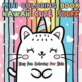 Mini Coloring Book Kawaii Cute Stuff