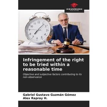 Infringement of the right to be tried within a reasonable time