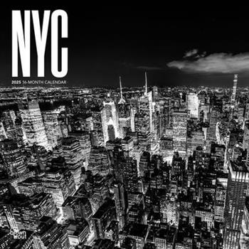 New York City Black & White 2025 12 X 24 Inch Monthly Square Wall Calendar Plastic-Free New York City Black & White 2025 12 X 24 Inch Monthly Square Wall Calendar Plastic-Free