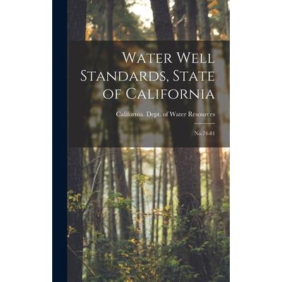 Water Well Standards, State of California