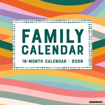 Family Planner Calendar 2026 12 X 12 Wall Calendar