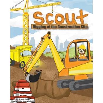 Scout Digging at the Construction Site